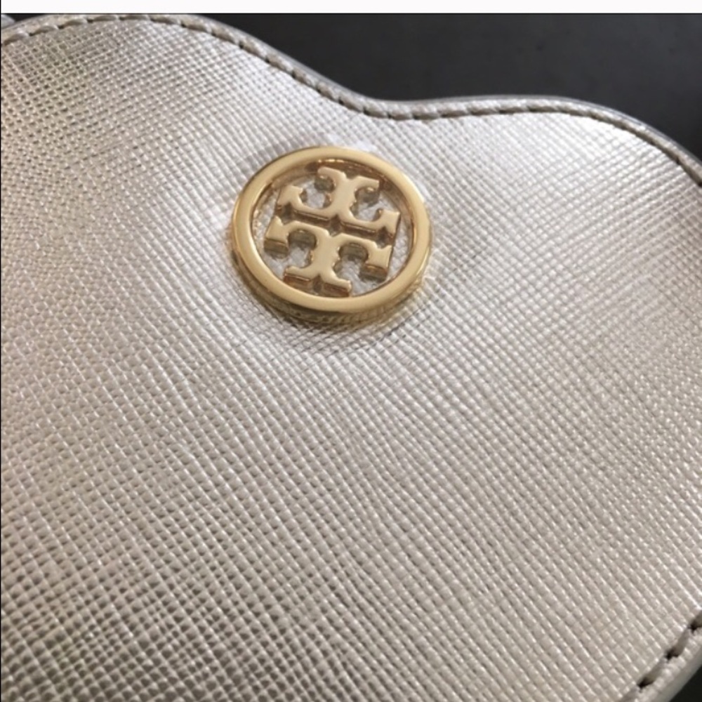 Tory Burch Heart Key Fob/Coin Purse